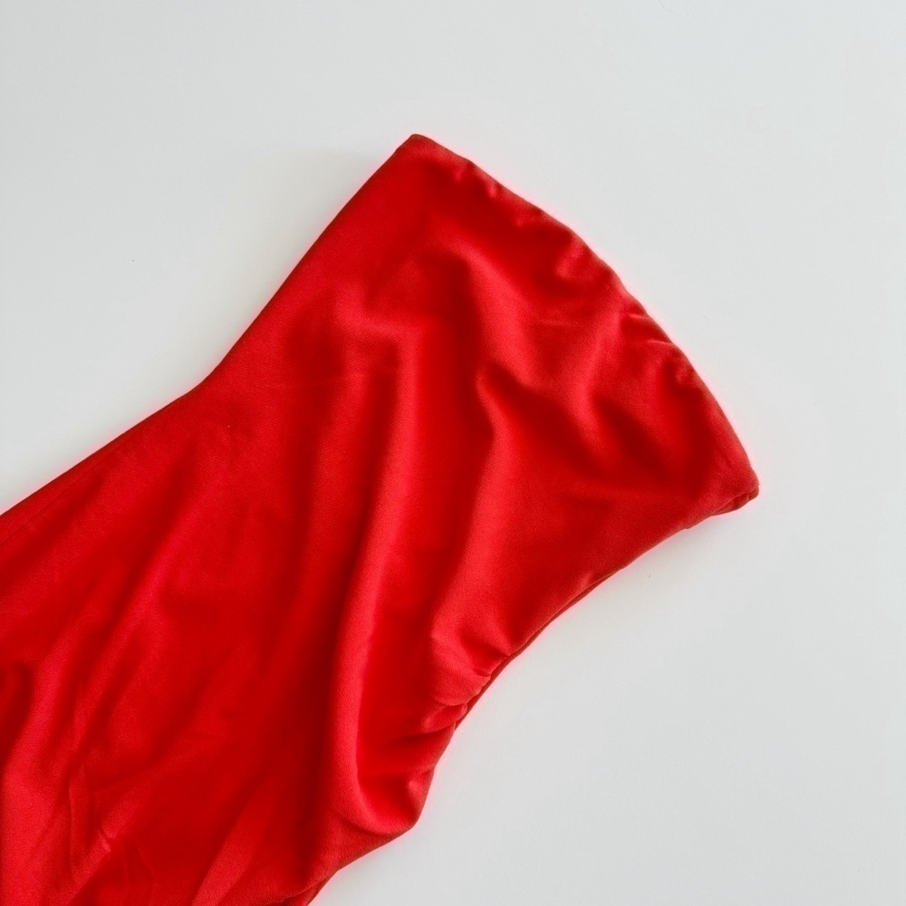 Olia Mini Bodycon Red Dress Size S